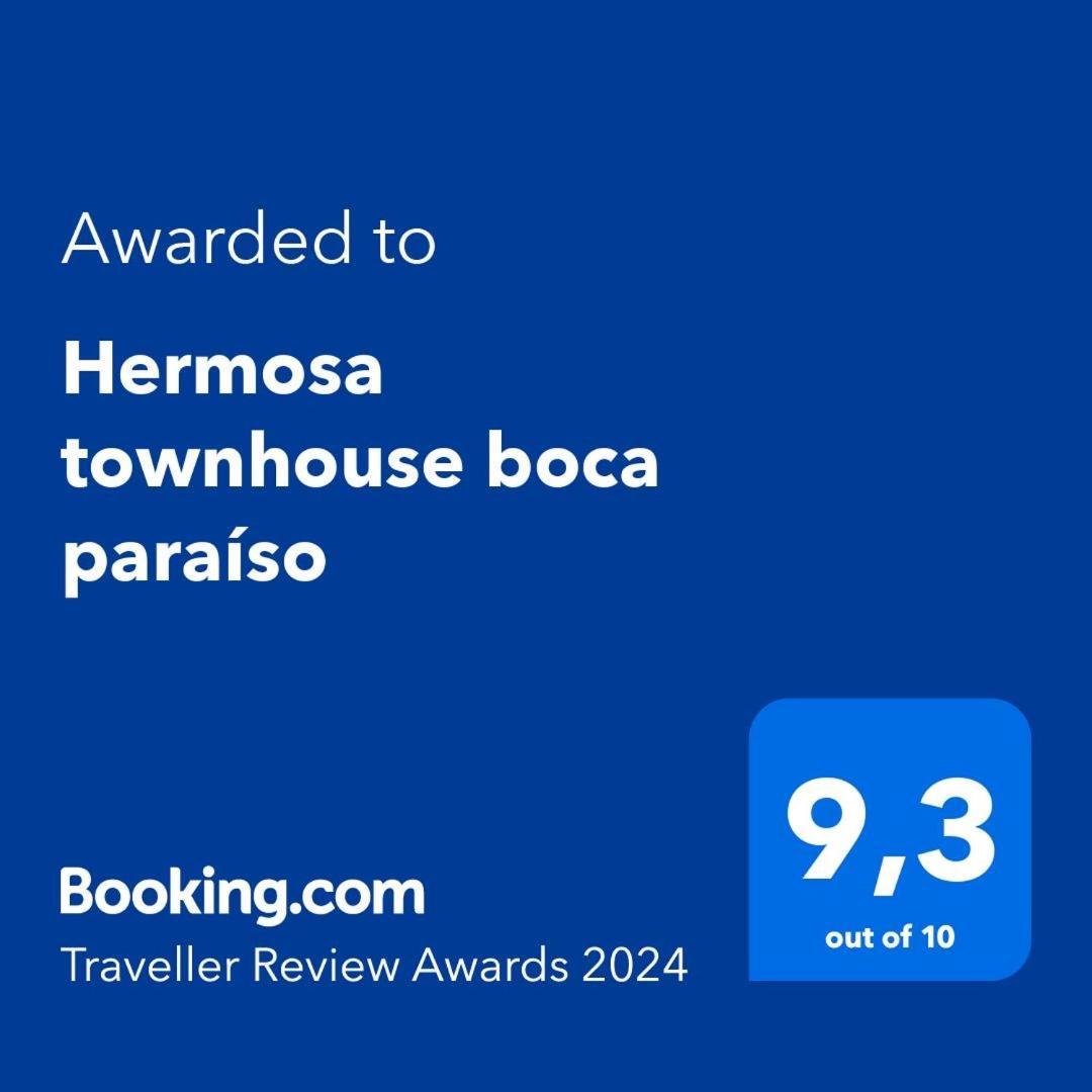 בוקה צ'יקה Hermosa Townhouse Boca Paraiso מראה חיצוני תמונה